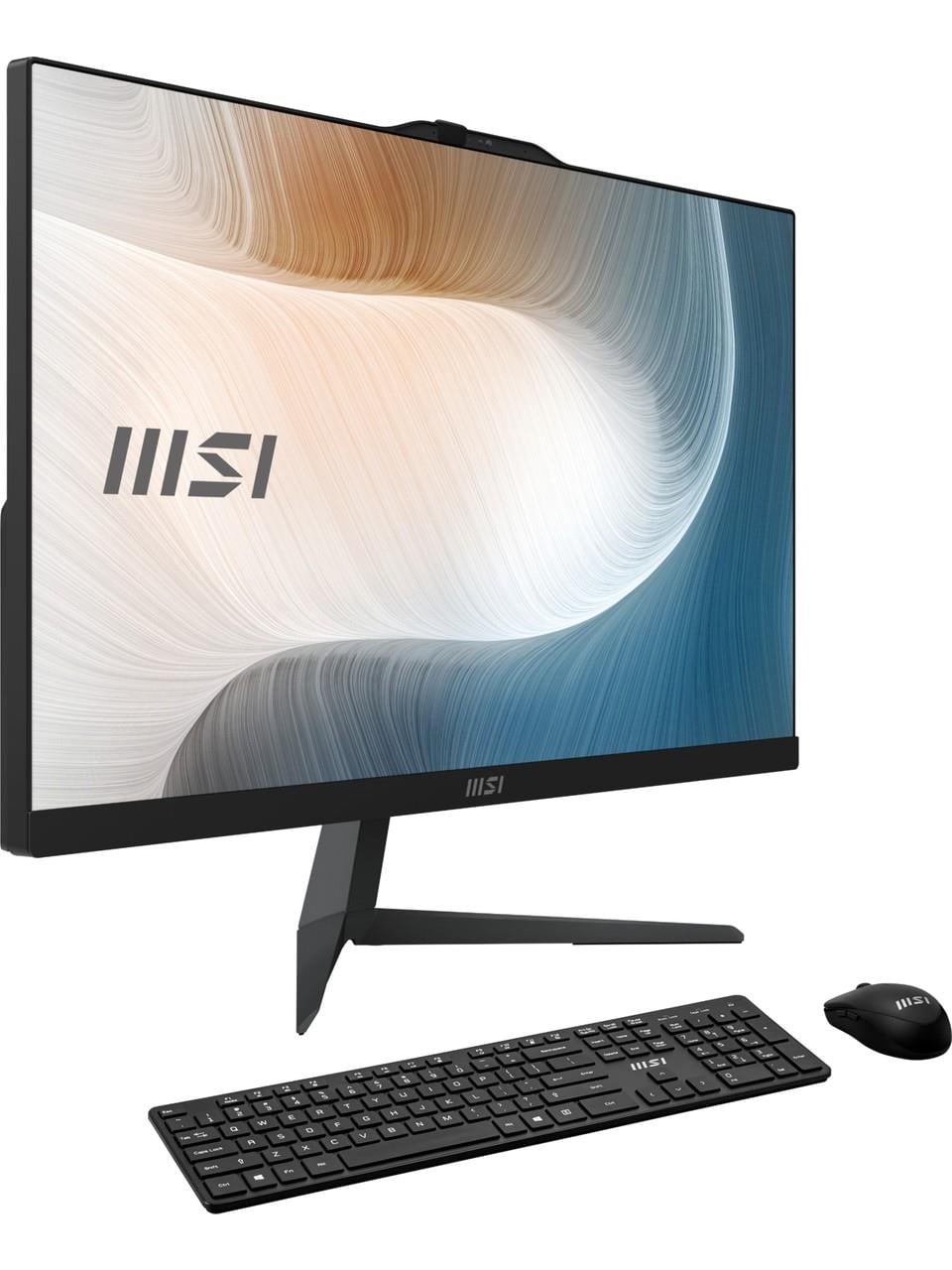 MSI MODERN AM242 12M-1894XTR 23.8 FHD 16:9 (1920X1080) I5-1235U 16GB DDR4 500GB SSD FDOS SIYAH AIO P