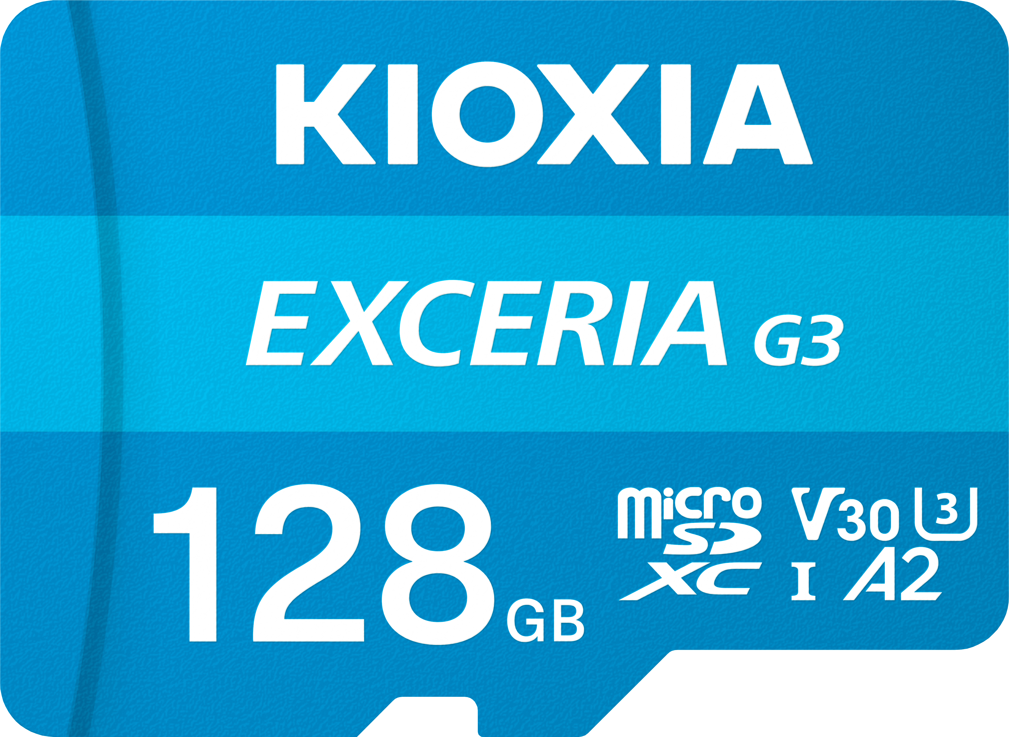 KIOXIA 128GB EXC.G3 MIC.SDXC U1 V30 A2 4K 160/50