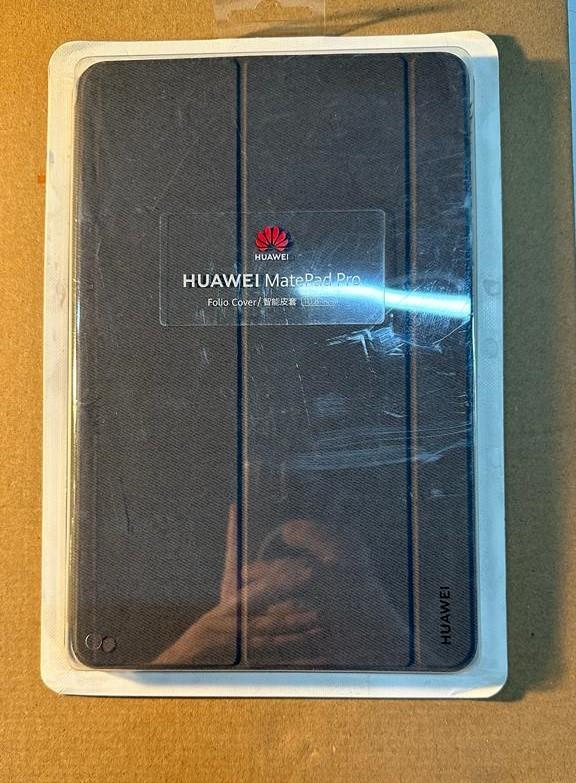 OUTLET Huawei C-MARX-FLIPCOVER MatePad Pro Deri Kılıf Gri