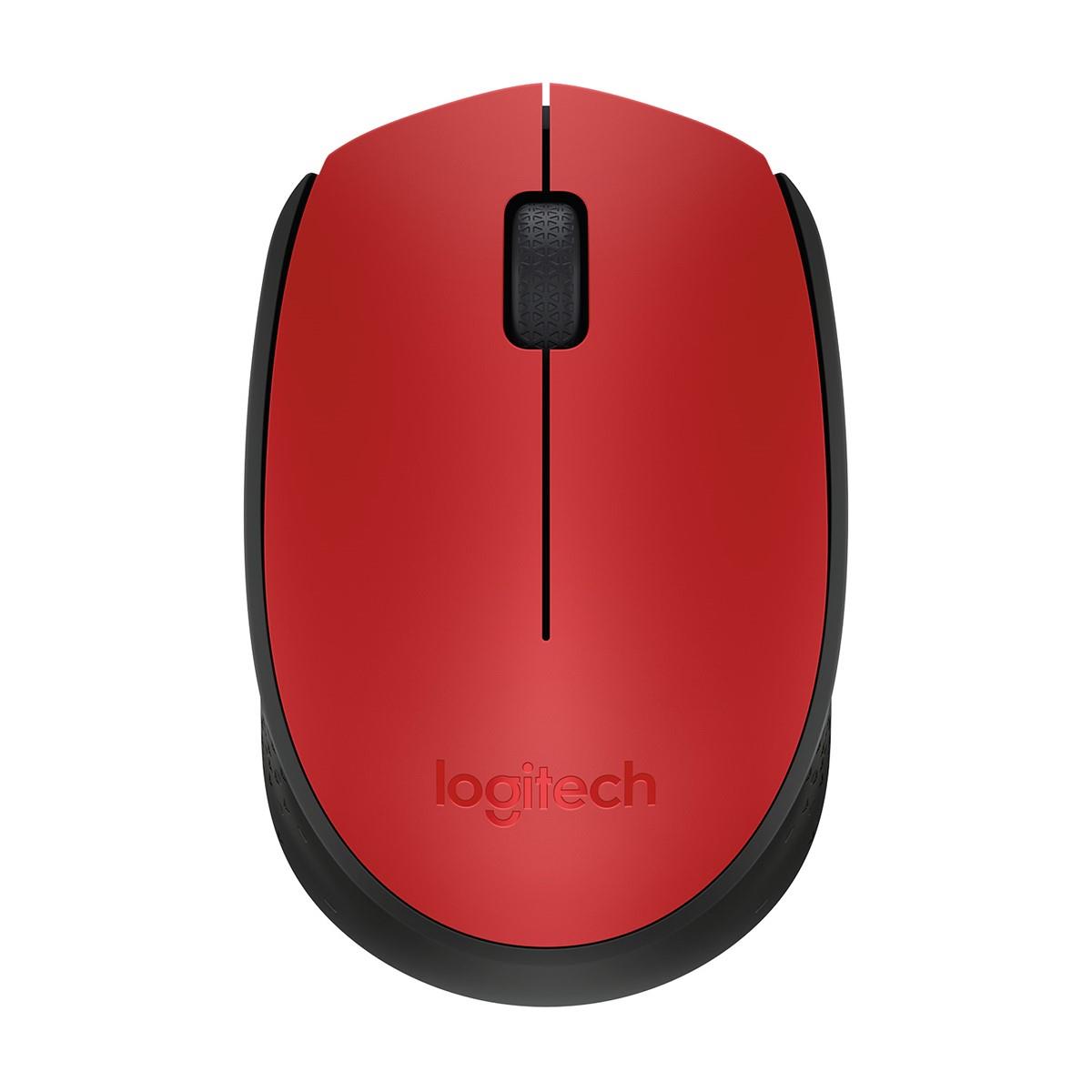 LOGITECH M171 USB ALICILI KABLOSUZ KOMPAKT MOUSE-KIRMIZI 910-004641