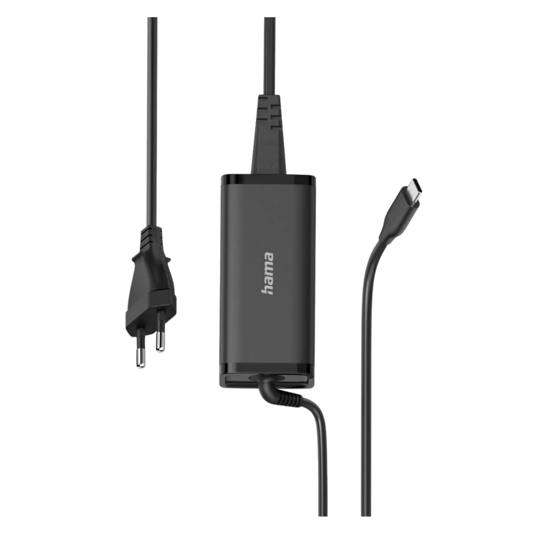 HAMA Universal USB-C Notebook Güç Adaptörü 5-20V/100W