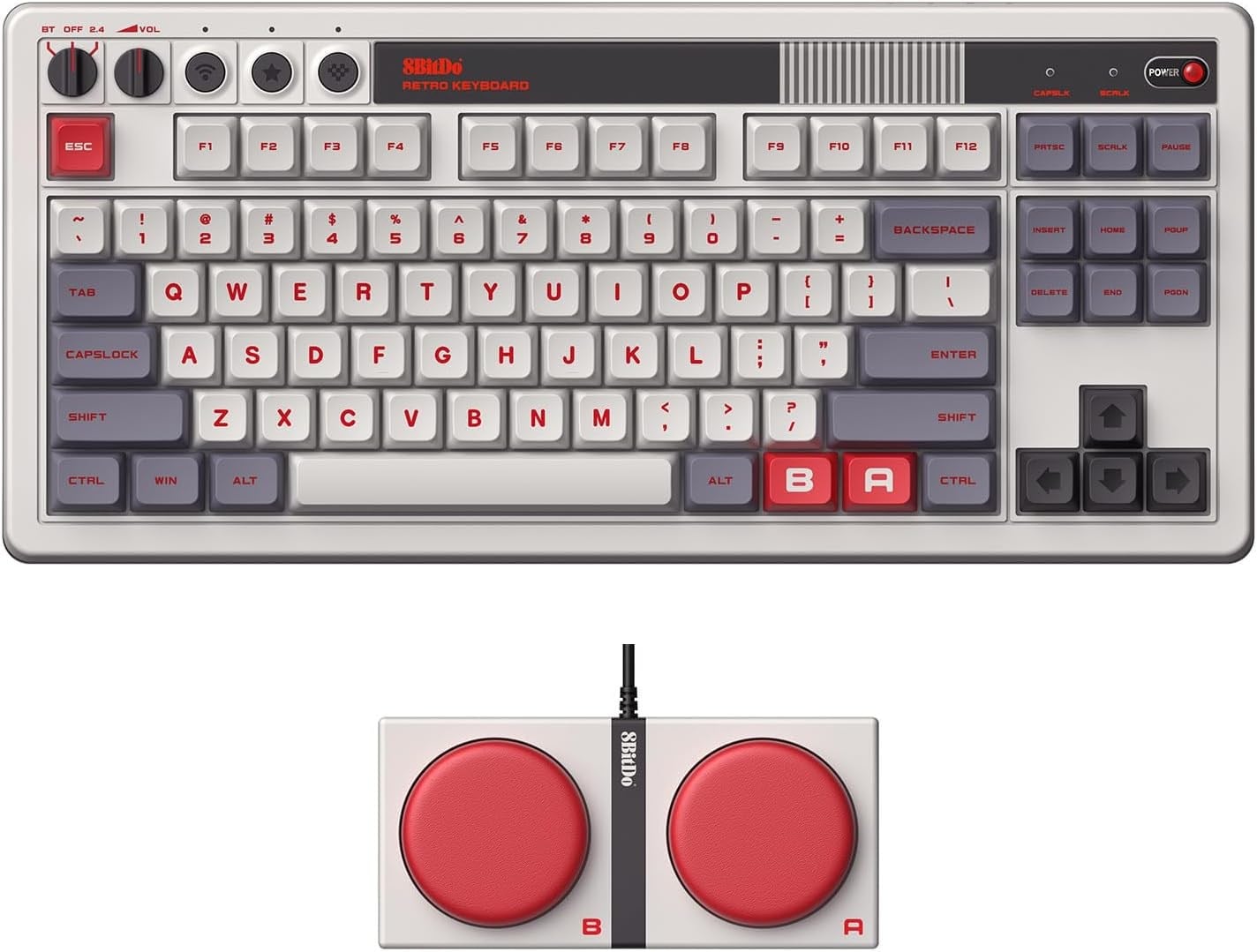 8BitDo Retro N Edition Mekanik Klavye