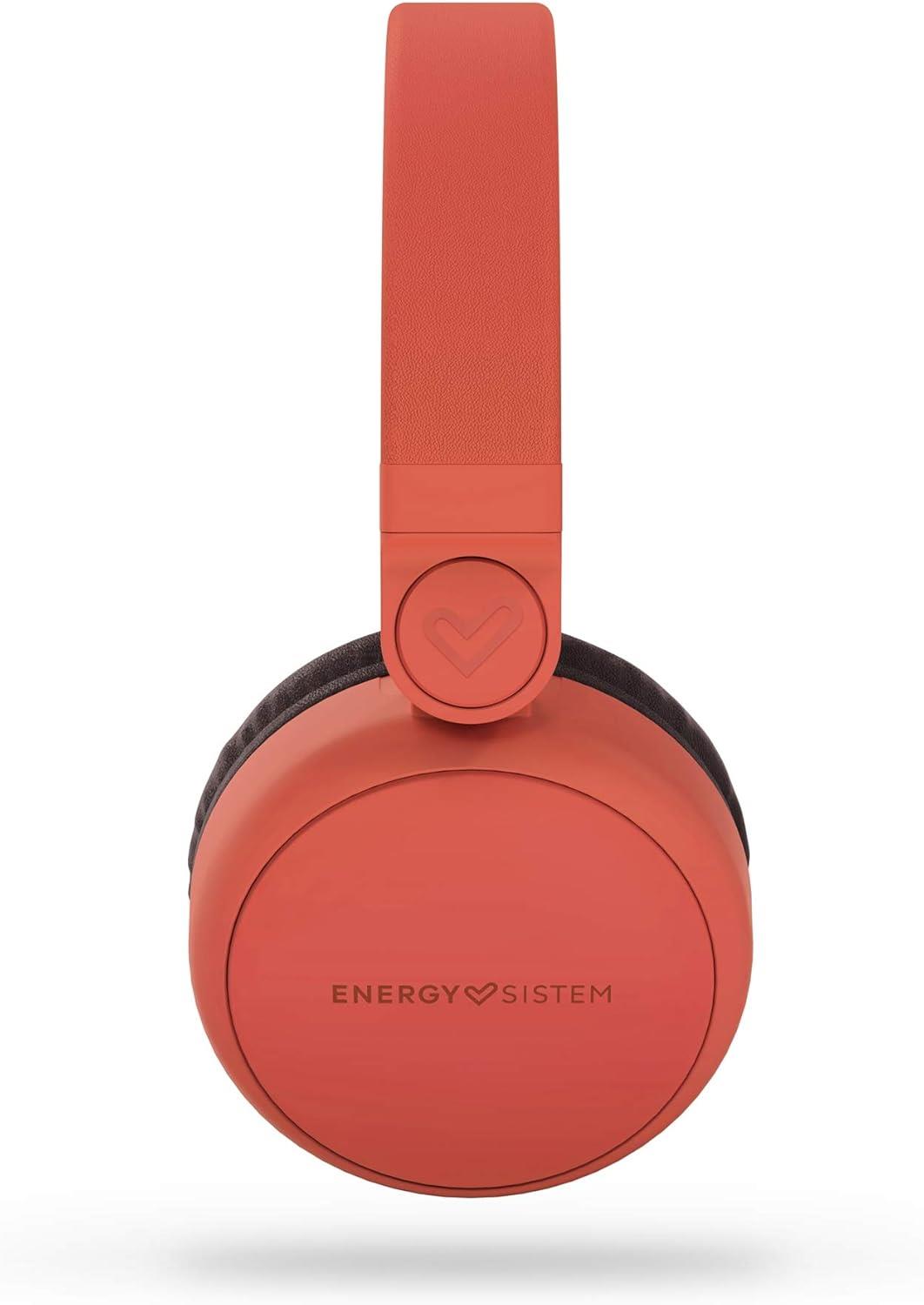 Energy Sistem En448838 Style 1 Kablolu Kulaküstü Kulaklık Kırmızı