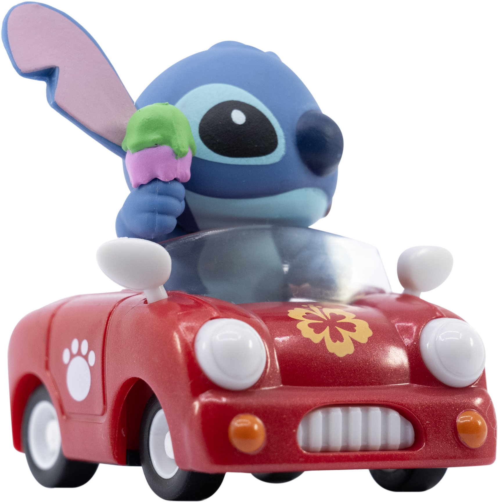 Yume Zoom Hero Stitch - Sports Car (with ice cream) – Red