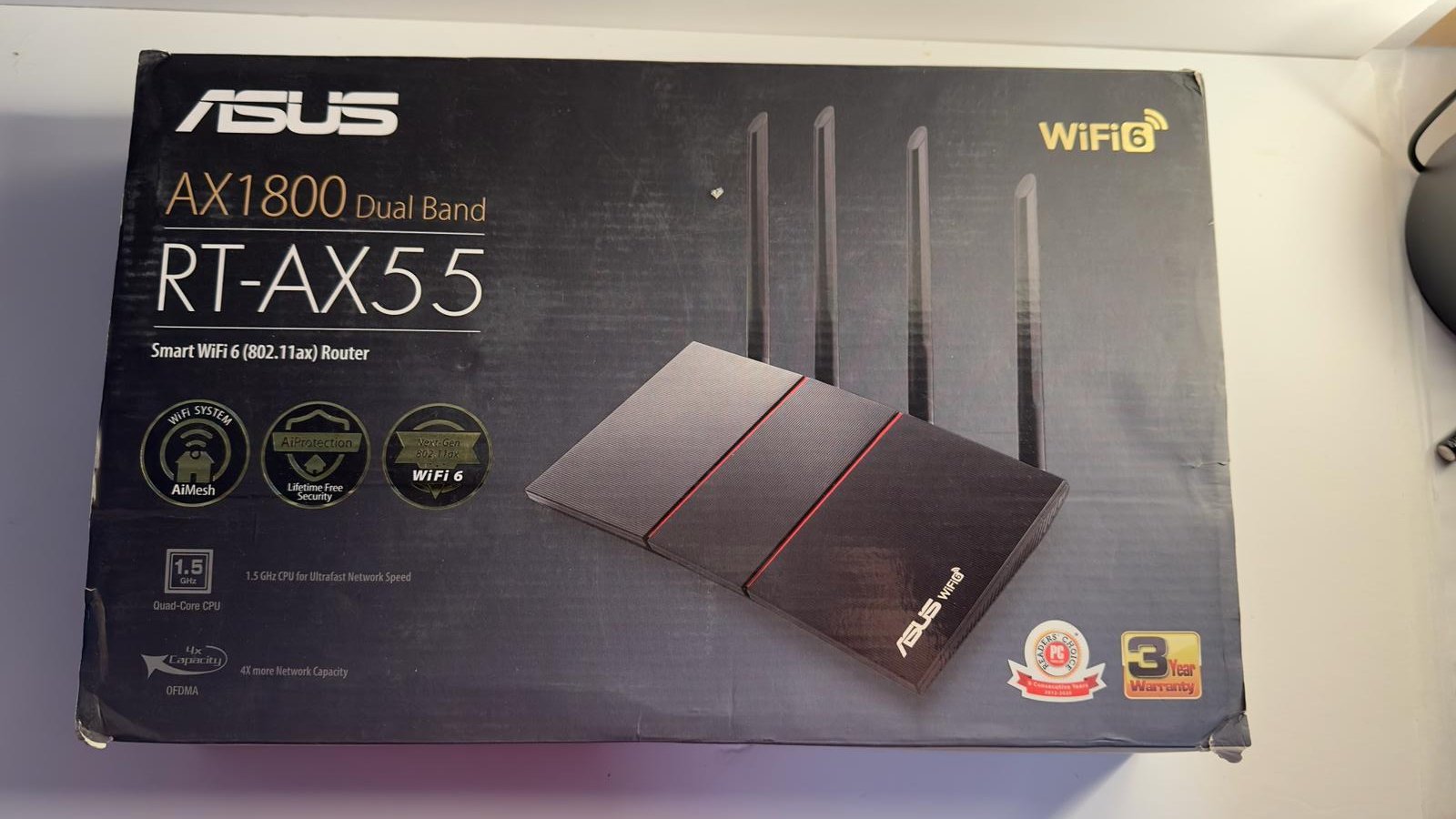 OUTLET Asus RT-AX55 Wi-Fi 6 AX1800 Router
