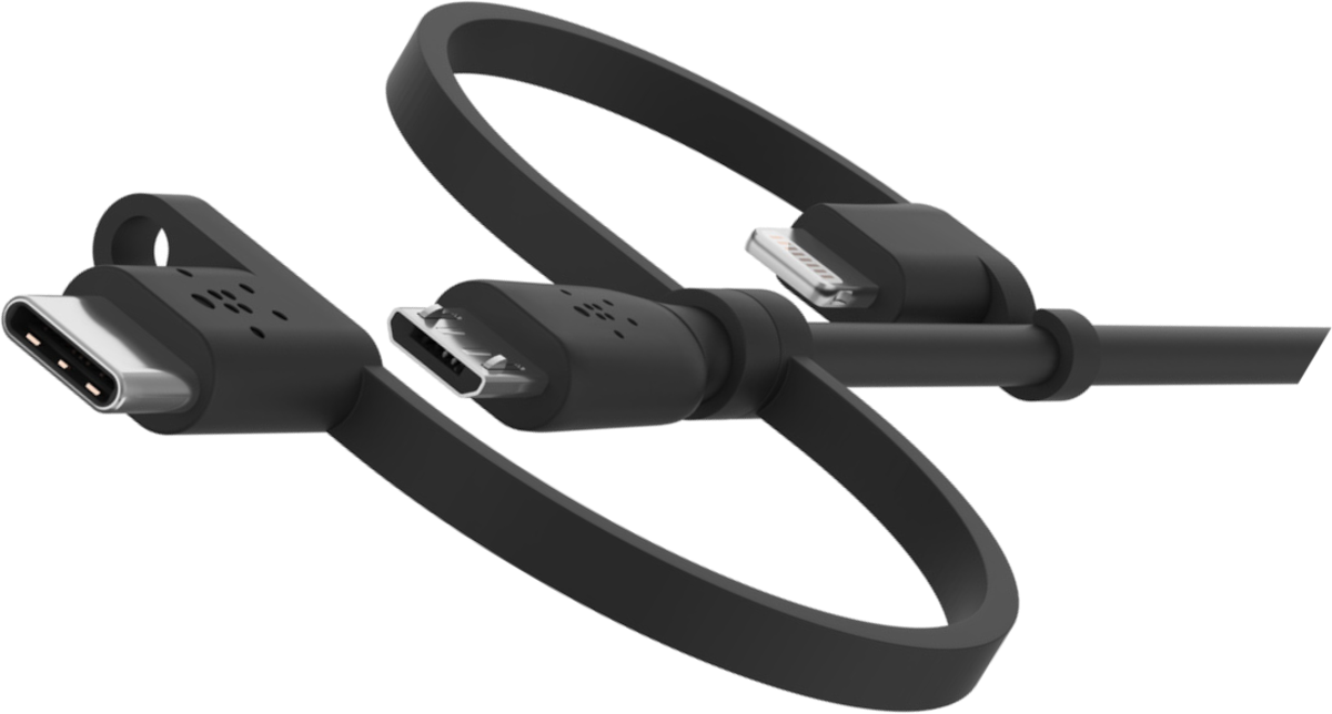 Belkin CAC001BT1MBK Universal Kablo Micro-USB-USB-C-L