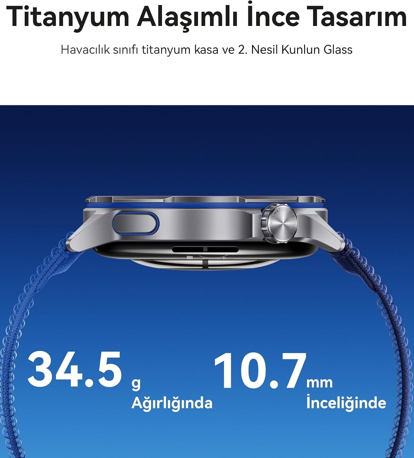 HUAWEI WATCH GT Runner 2 Akıllı Saat, Siyah