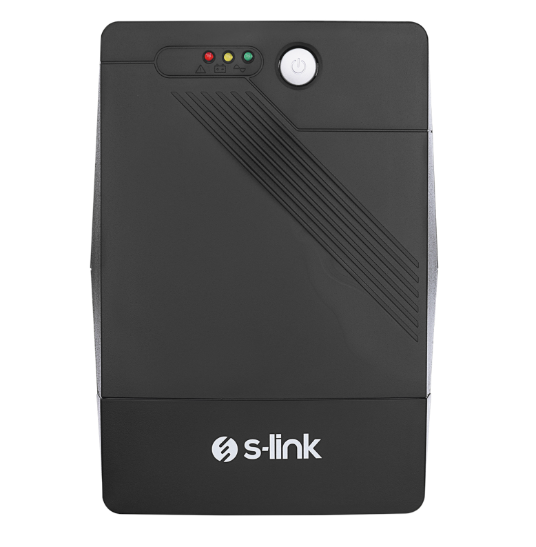 S-link MIGHT U100 1000VA 12V7Ah*2 600W Siyah Line-Interactive Kesintisiz UPS Güç Kaynağı