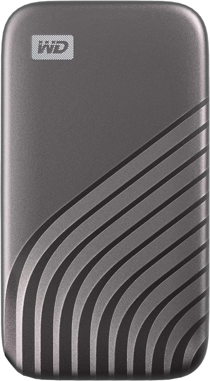 WD My Passport SSD 2TB 1050MB/s USB 3.2 Gen 2 Taşınabilir SSD Space Gri