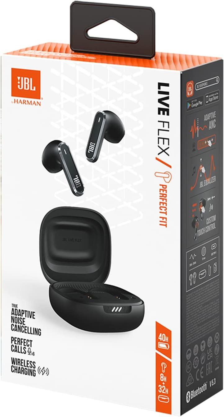 JBL Live Flex Kablosuz Kulakiçi Kulaklık - Siyah