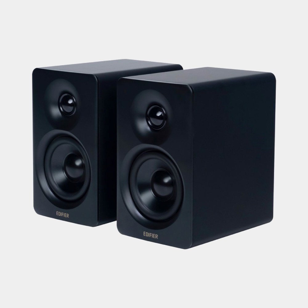 Edifier M60 66W RMS Bluetooth 5.3 USB-C/AUX Girişli Kompakt Masaüstü 2.0 Hoparlör – Hi-Res Audio, LDAC - Siyah