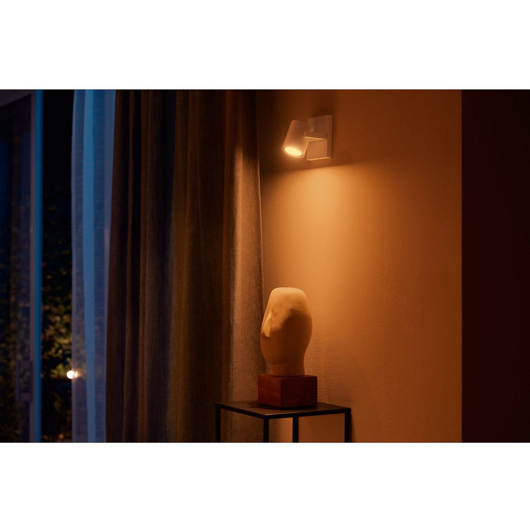Philips Hue Argenta Tek Spot Lamba 1x4.2W (Beyaz)