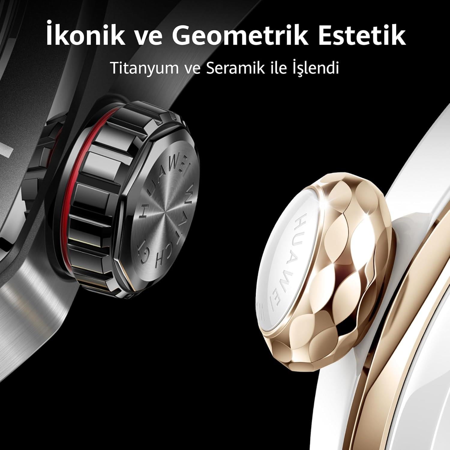 Huawei WATCH GT 5 Pro 46mm Akıllı Saat - Titanyum