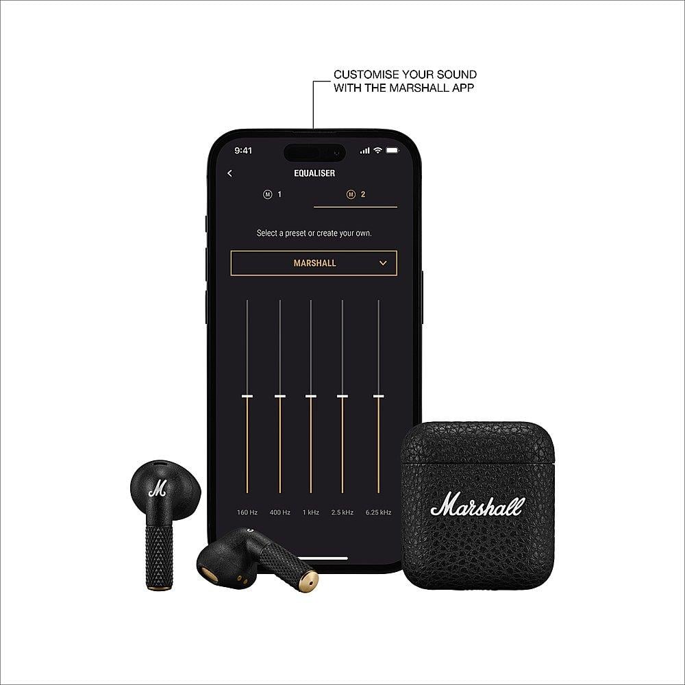 Marshall Minor IV TWS Bluetooth Kulakiçi Kulaklık - Siyah