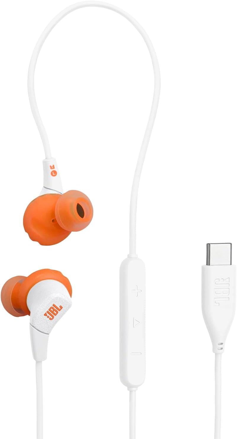 JBL Endurance RUN3C Kablolu Kulaklık, Beyaz 