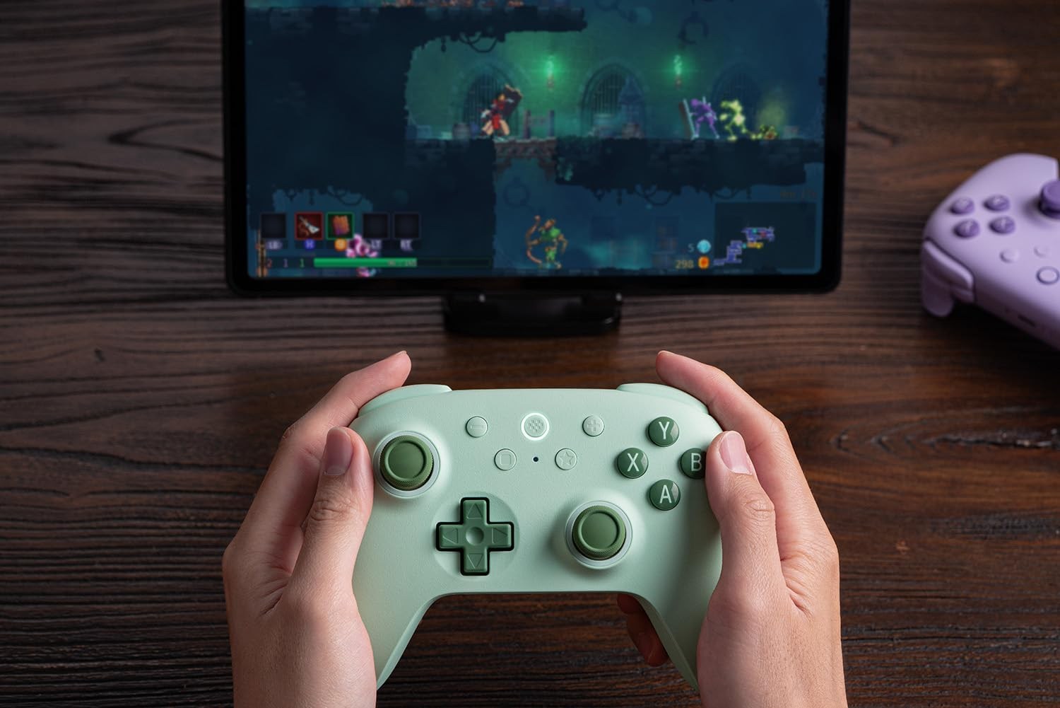 8BitDo Ultimate 2C Kablosuz Oyun Kolu - Yeşil