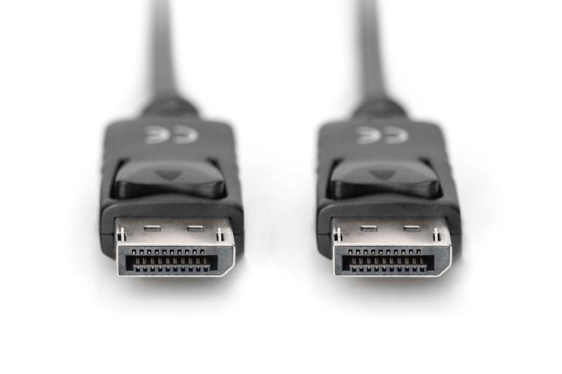 Digitus DisplayPort Kablo Siyah (2m) 4K