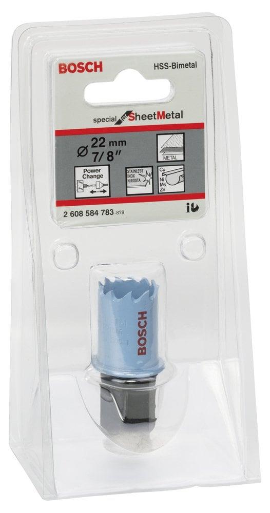 Bosch Special Serisi Metal Ve Inox Malzemeler için Delik Açma Testeresi 22 mm