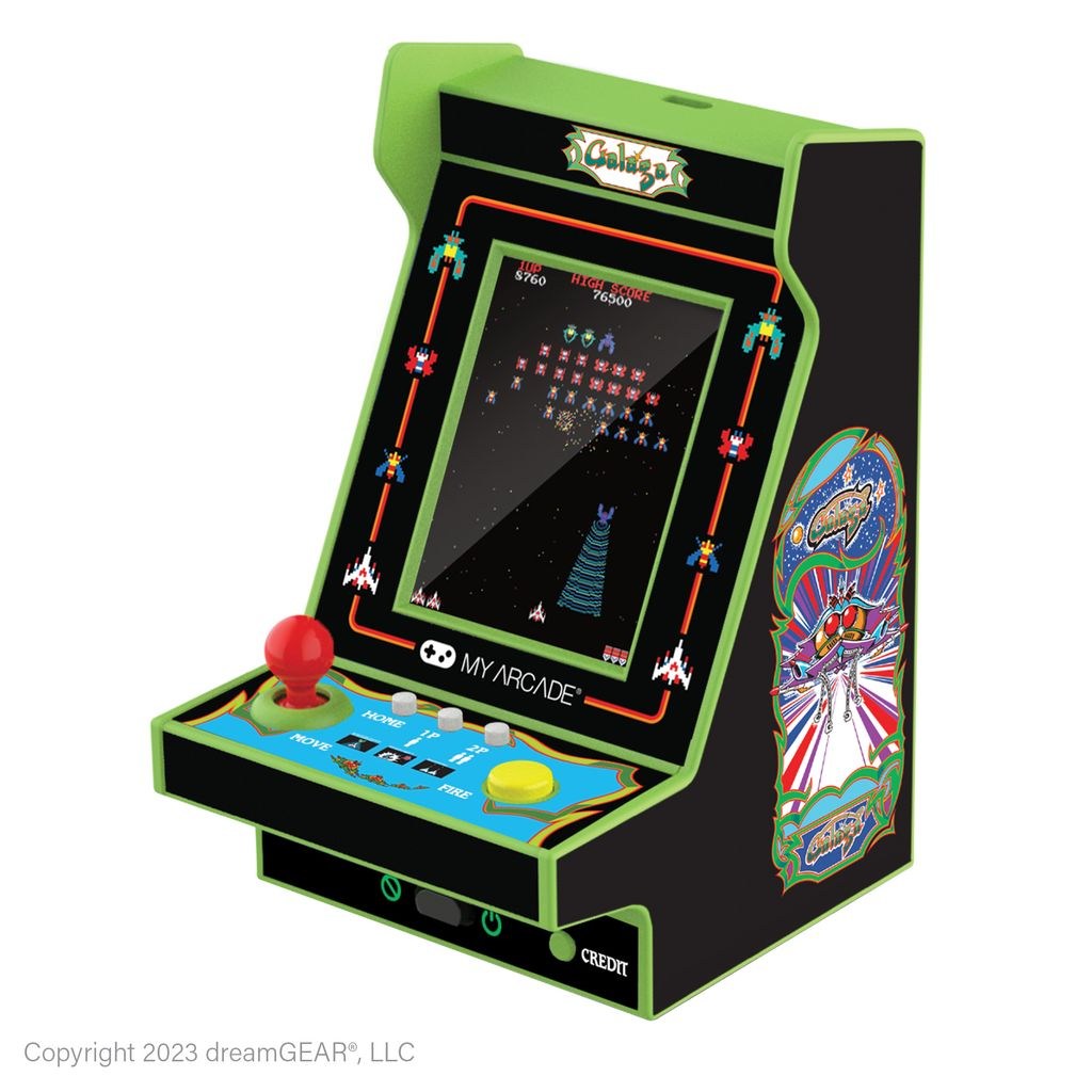 My Arcade 12Cm Galaga Retro Konsol 2 Oyun