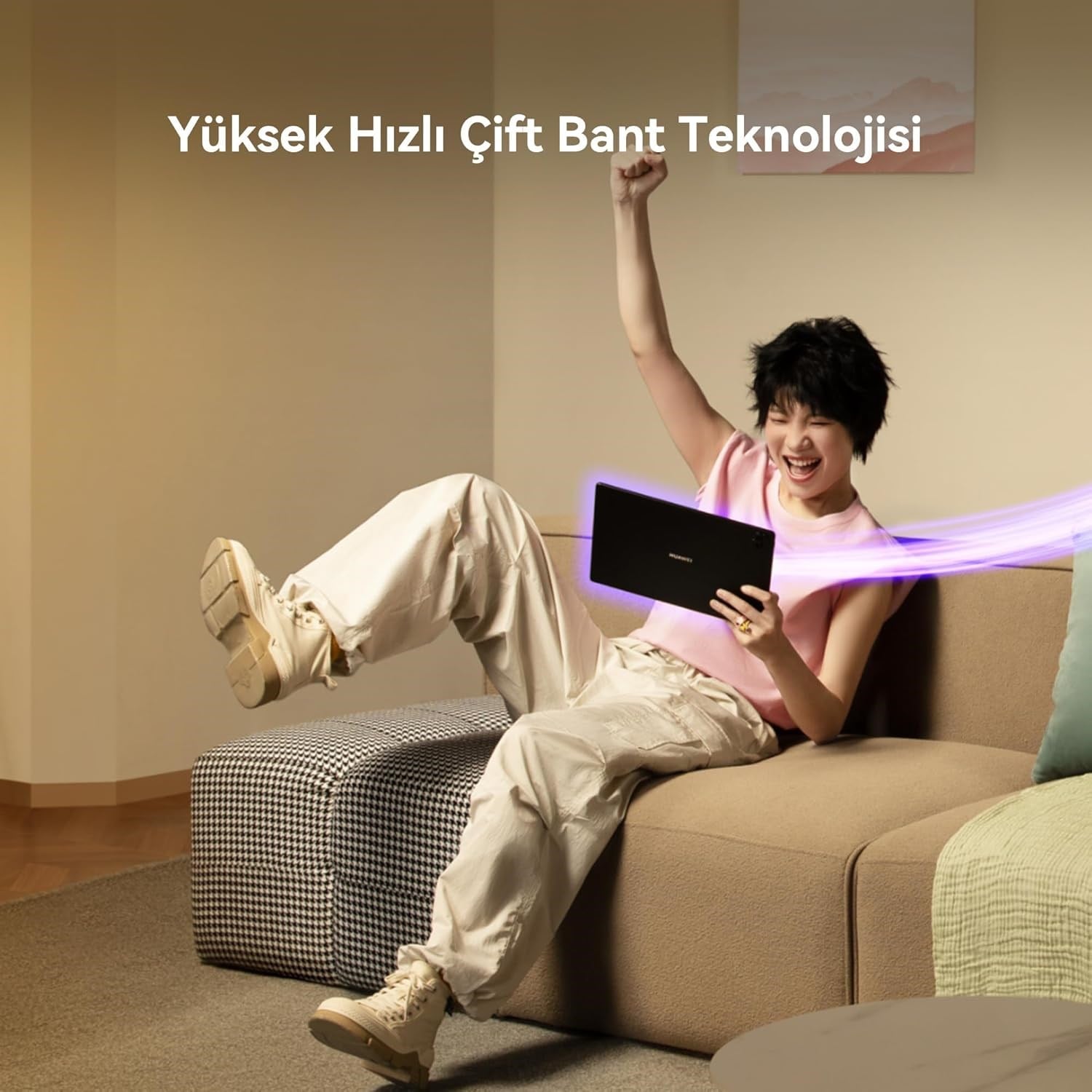 HUAWEI WIFI BE3 Router, 3.6 Gbps Çift Bant Wi-Fi 7