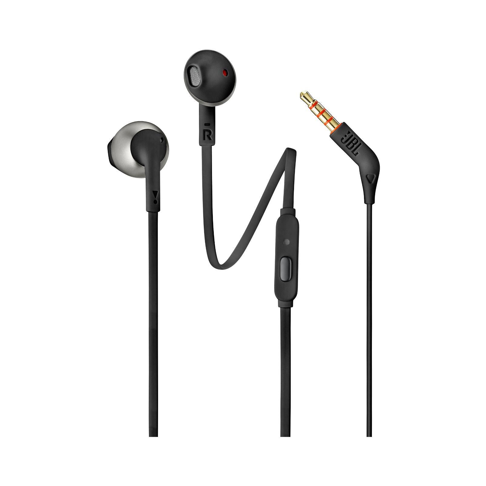 JBL T205 Kablolu Kulaklık, Siyah