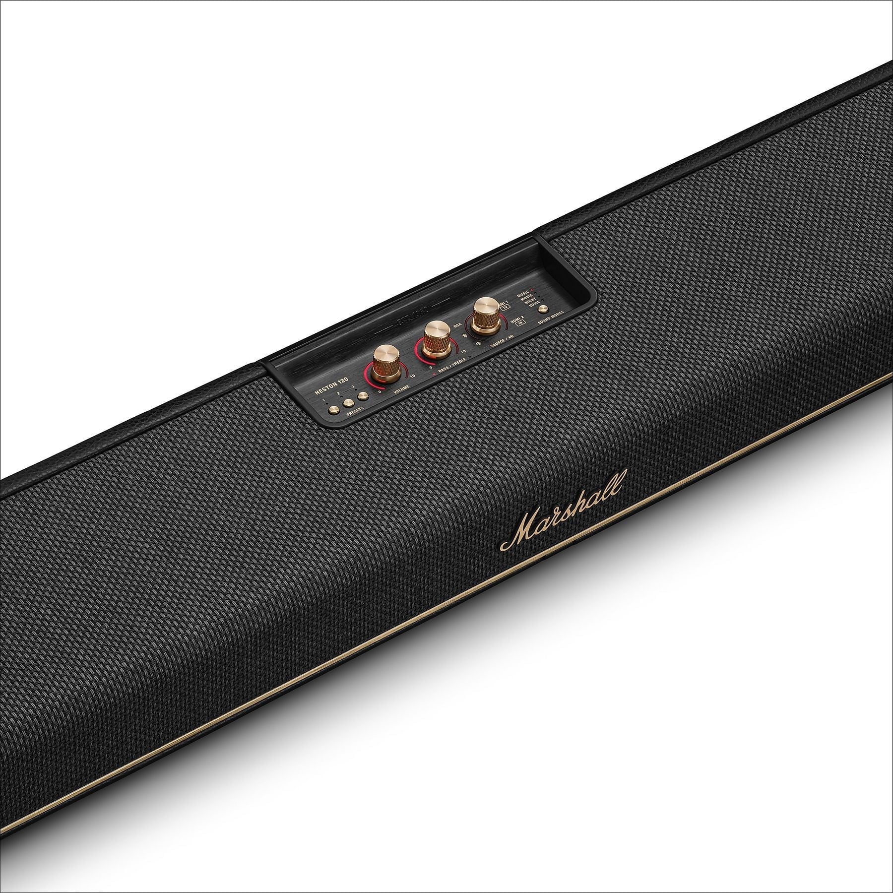 Marshall Heston 120 Dolby Atmos Soundbar, Siyah