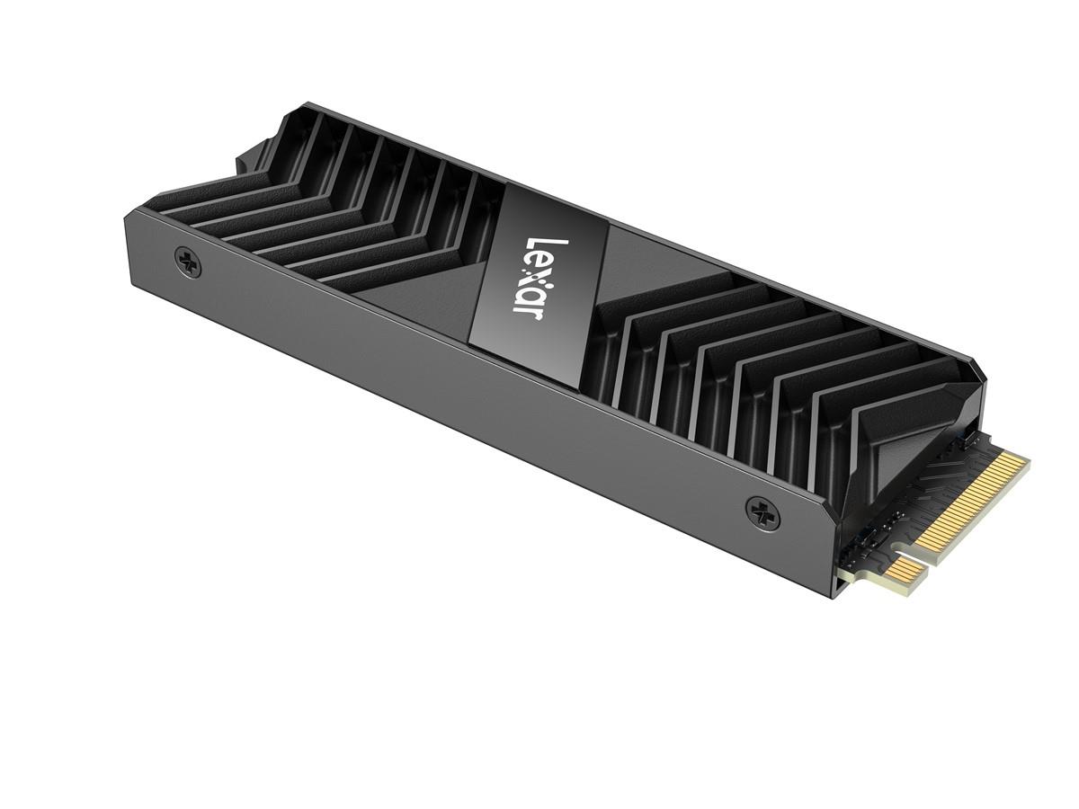 LEXAR SSD NM800P 2TB PRO HIGH SPEED PCIe GEN4X4 WITH 4 LANES M.2 NVMe UP TO 7500 MB/S READ AND 6300 MB/S WRITE. HEATSINK LNM800P002T-RN8NG
