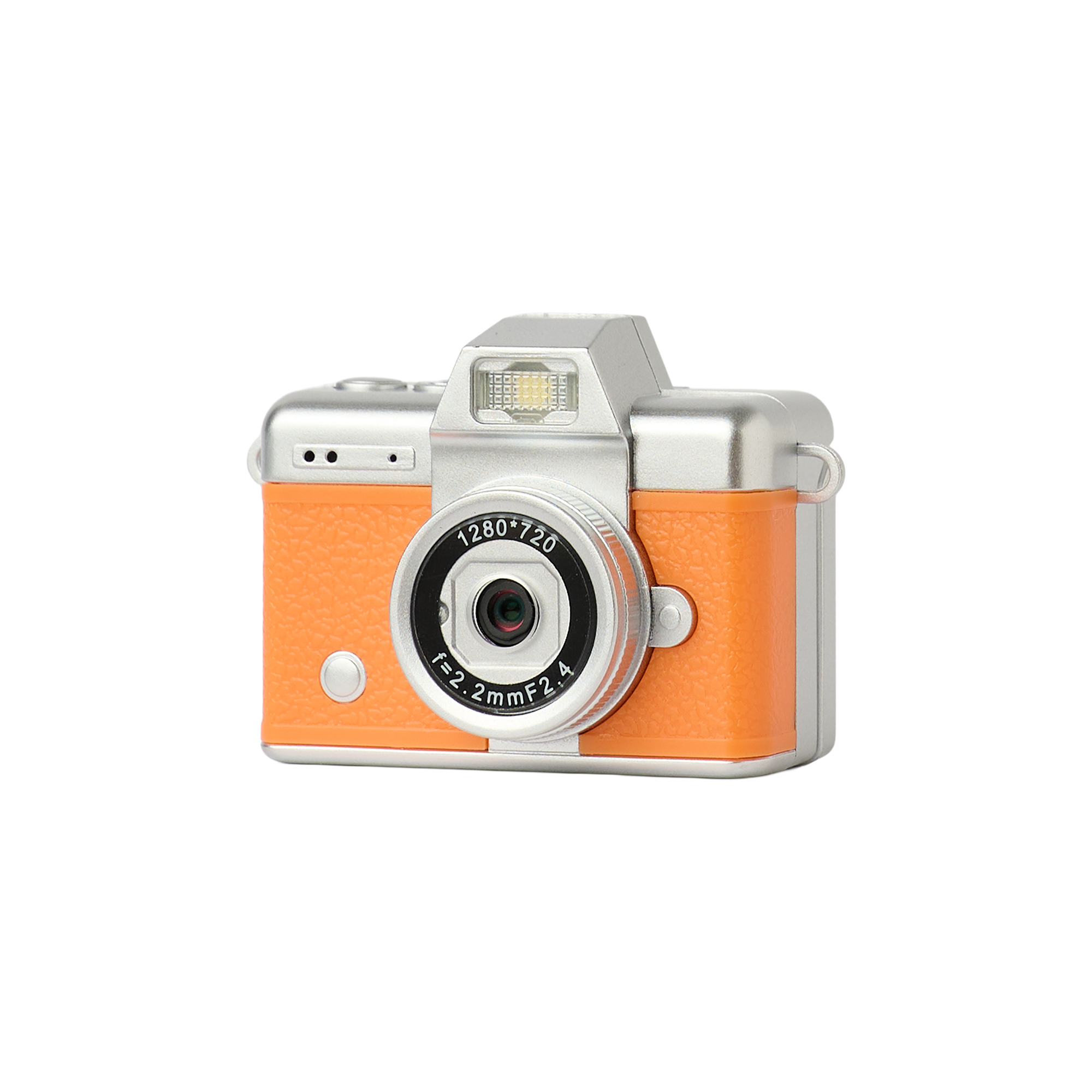 Acton Picco Flex Flip Ekranlı Retro Photo Kamera - Portakal
