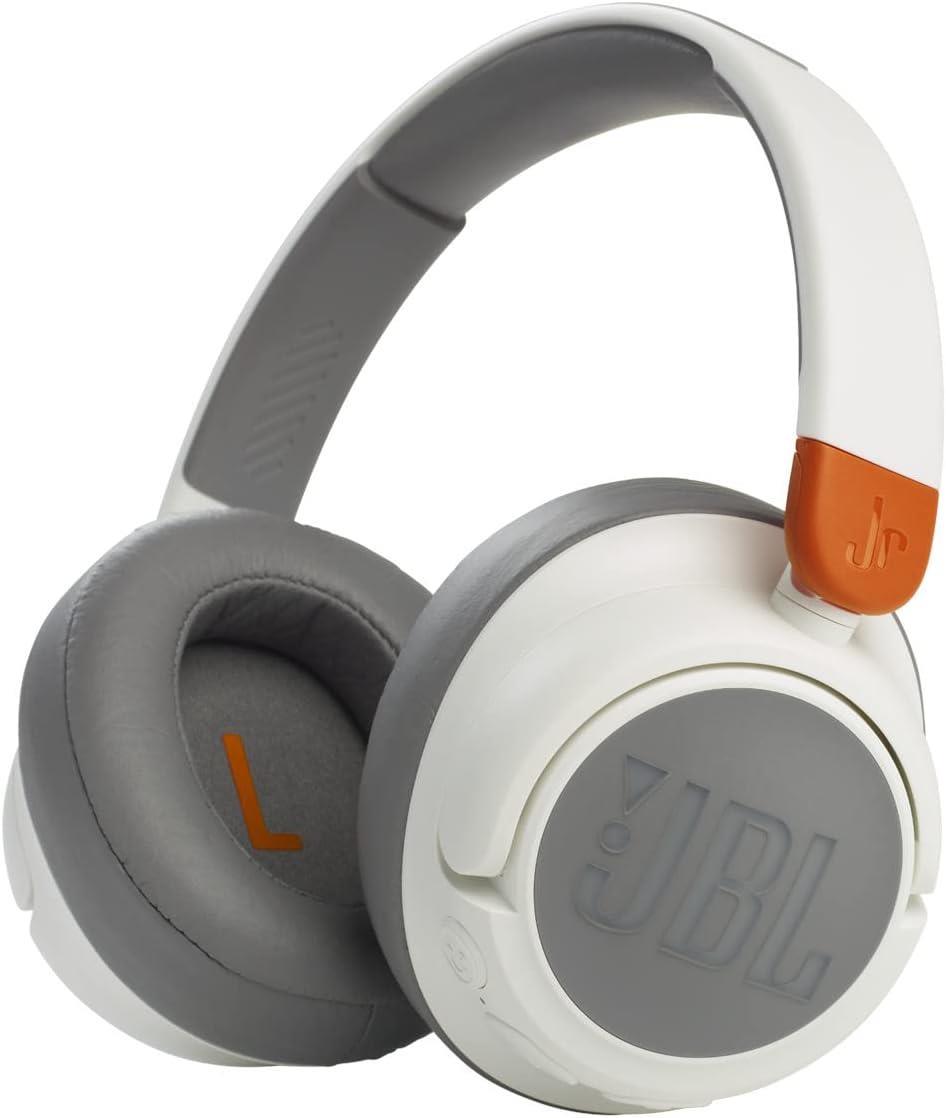 JBL JR460NC Görültü Azaltma Özellikli Bluetooth Çocuk Kulaklığı - Beyaz