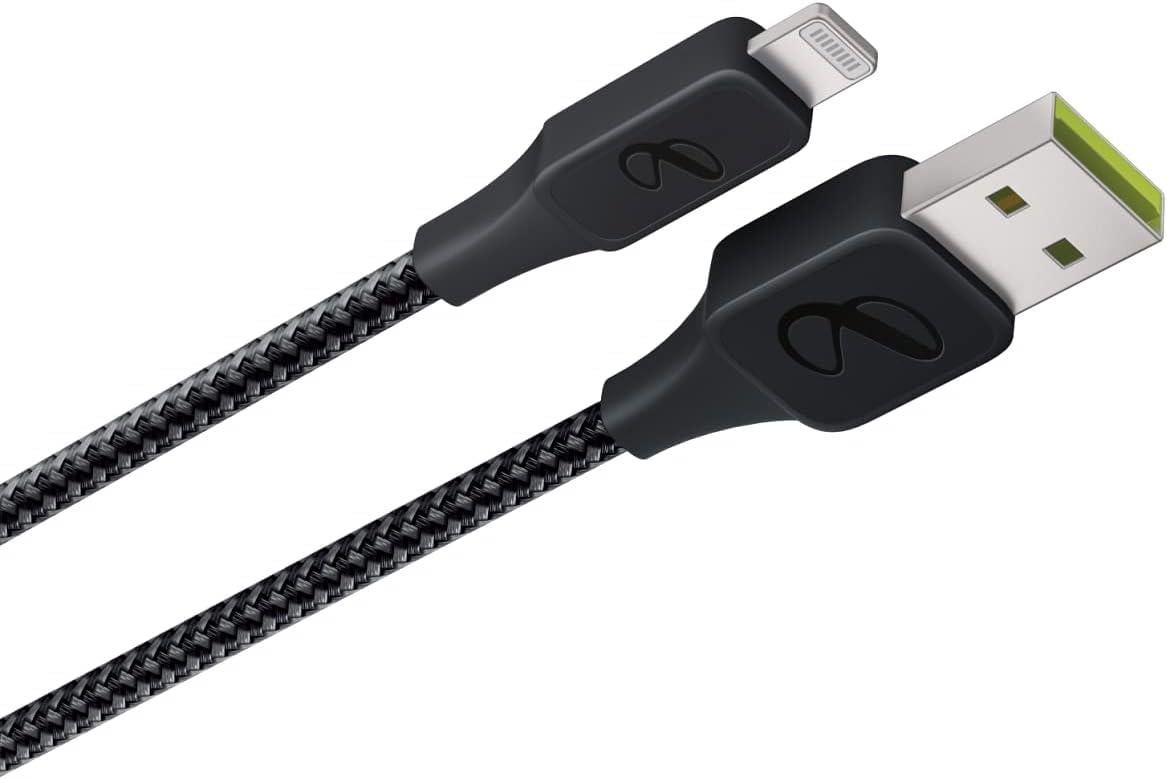 InfinityLab InstantConnect Kablo USB-A Lightning 1.5M, Siyah
