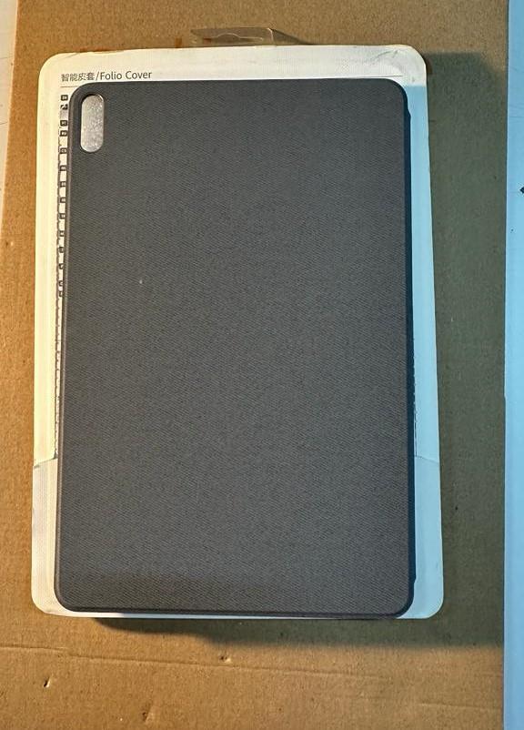 OUTLET Huawei C-MARX-FLIPCOVER MatePad Pro Deri Kılıf Gri