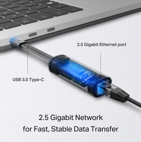 TP-Link UE302C Type-C Ethernet Dönüştürücü