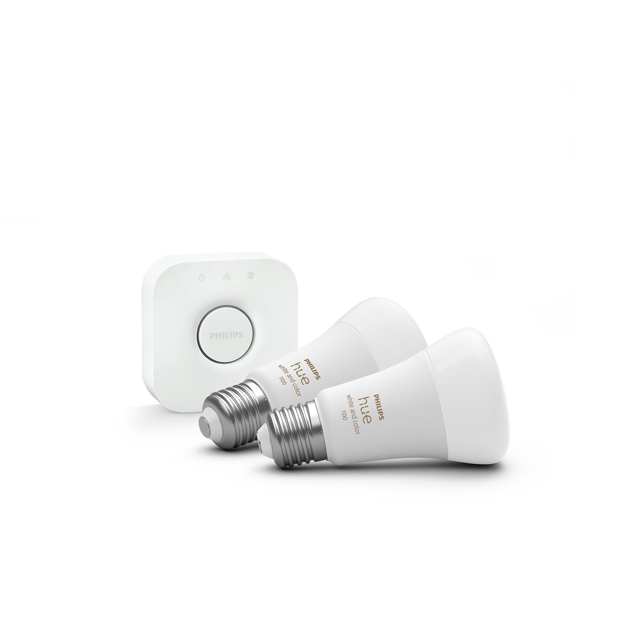 Philips HueWCA 9W E27 Renkli Akıllı Ampul 2'li Başlangıç Seti