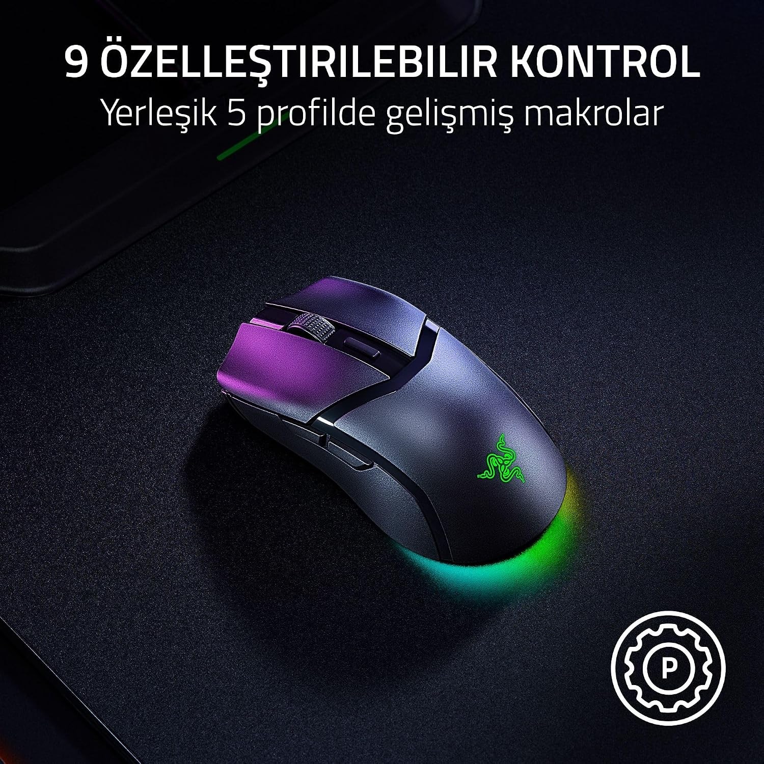 Razer Cobra HyperSpeed Kablosuz Mouse Siyah – RZ01-05570100-R3G1