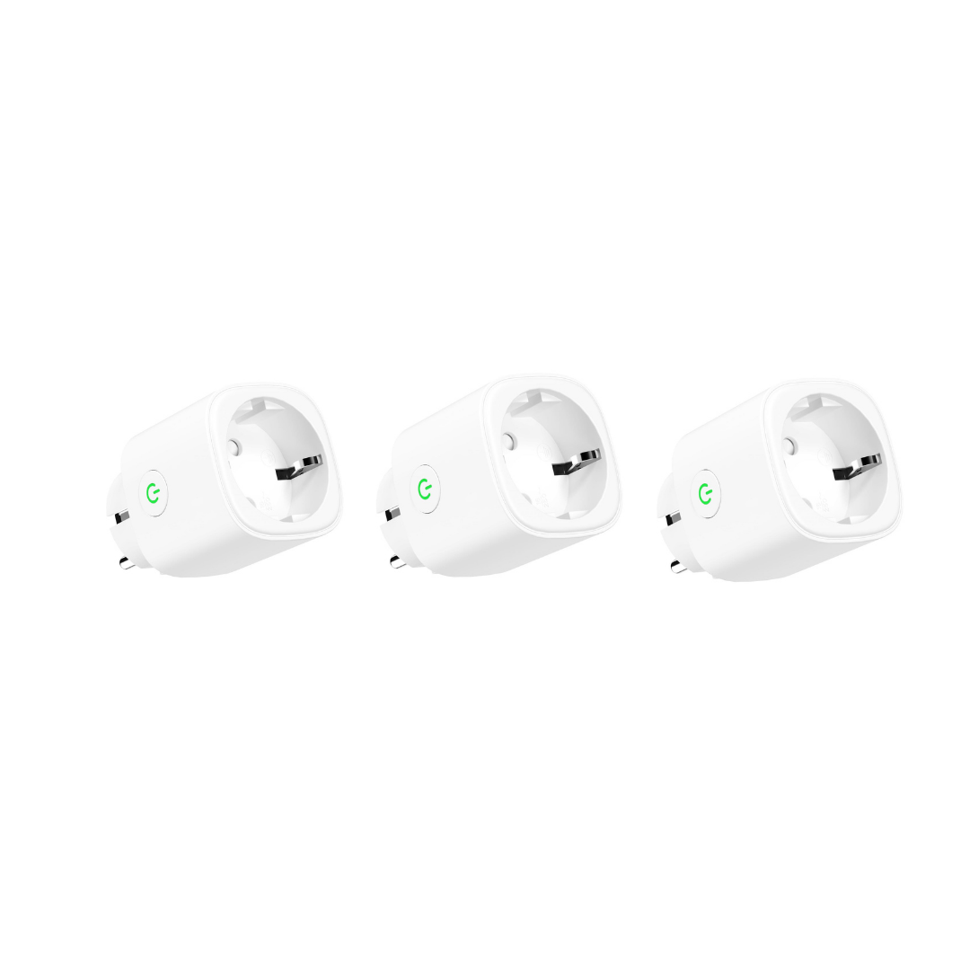 Meross Matter Akıllı Wi-Fi Mini Priz 3'li Paket (Apple HomeKit, Alexa ve Google Home Destekli)