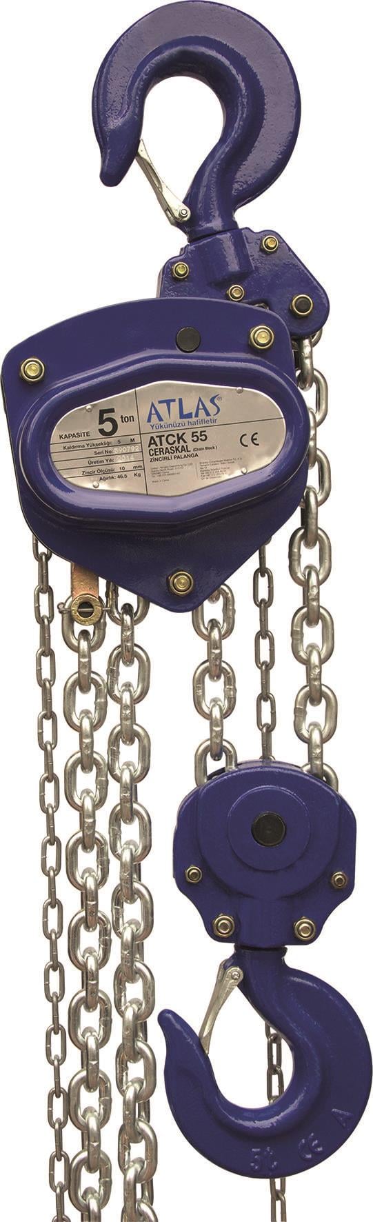 ATLAS PRO ATCK55 Köşeli Ceraskal 5 Ton 5 m