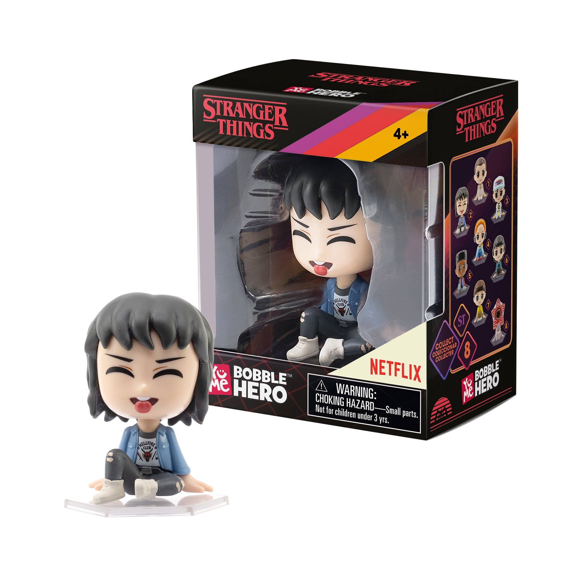 Yume Bobble Hero Stranger Things - Eddie Munson