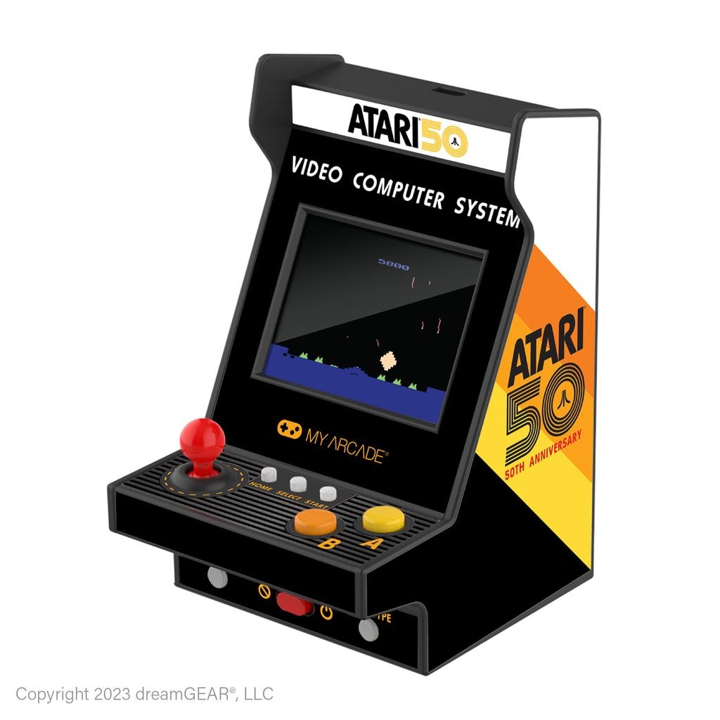 My Arcade 12Cm Atari Portable Retro Arcade 75 Oyun