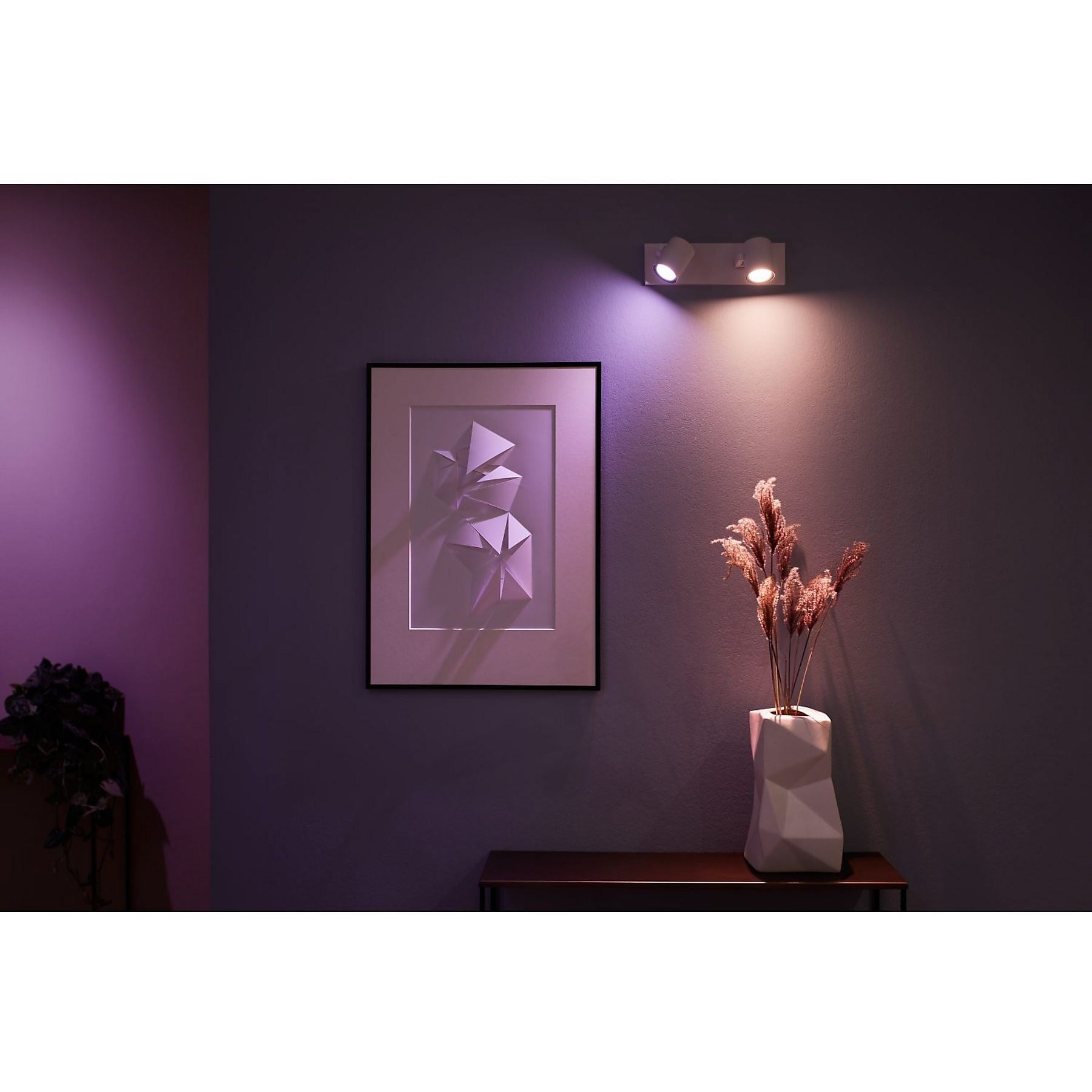Philips Hue Argenta İkili Spot Lamba 2x4.2W (Beyaz)