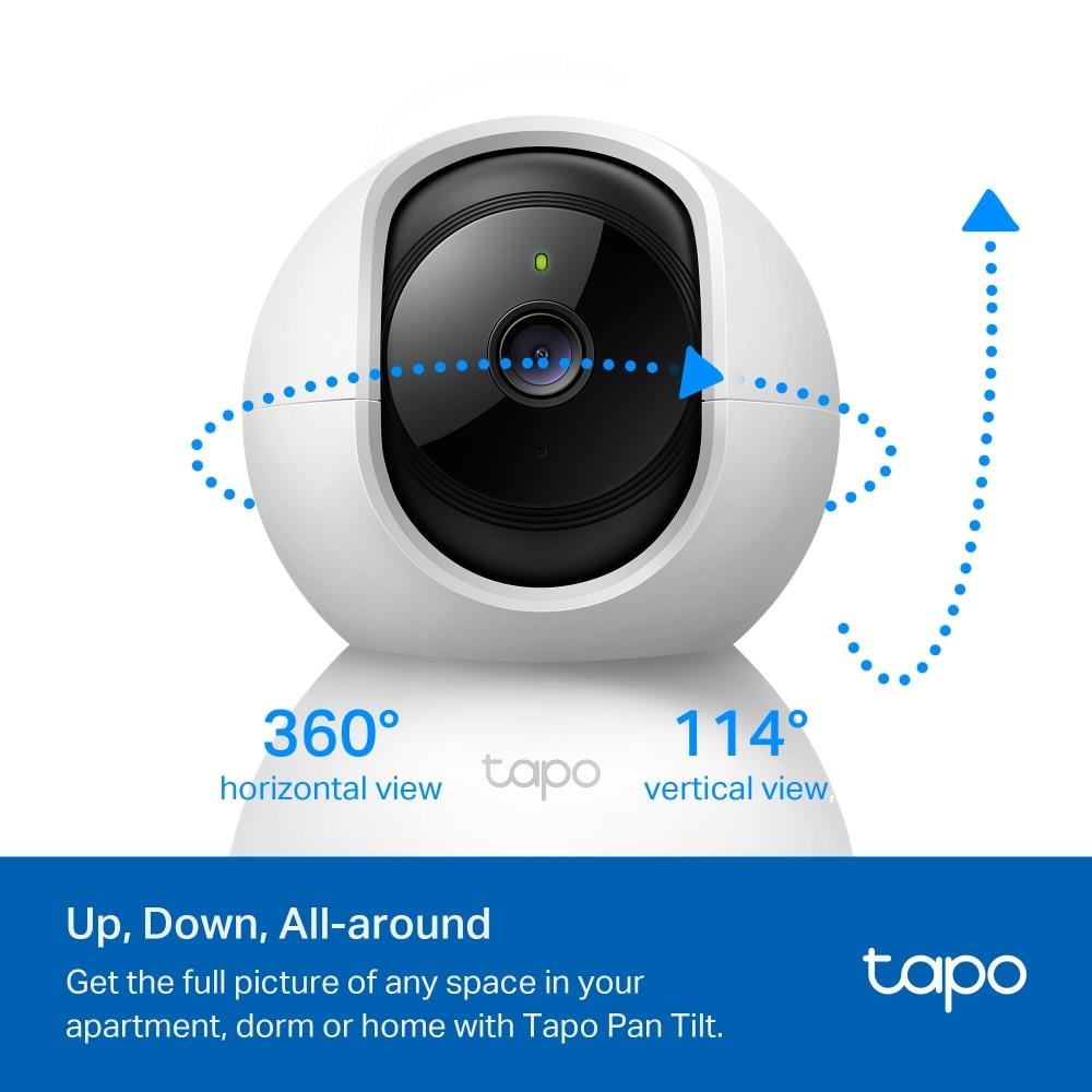 TP-Link Tapo C200C Full HD 1080p Gece Görüşlü 512GB Micro SD Destekli Wi-Fi Kamera