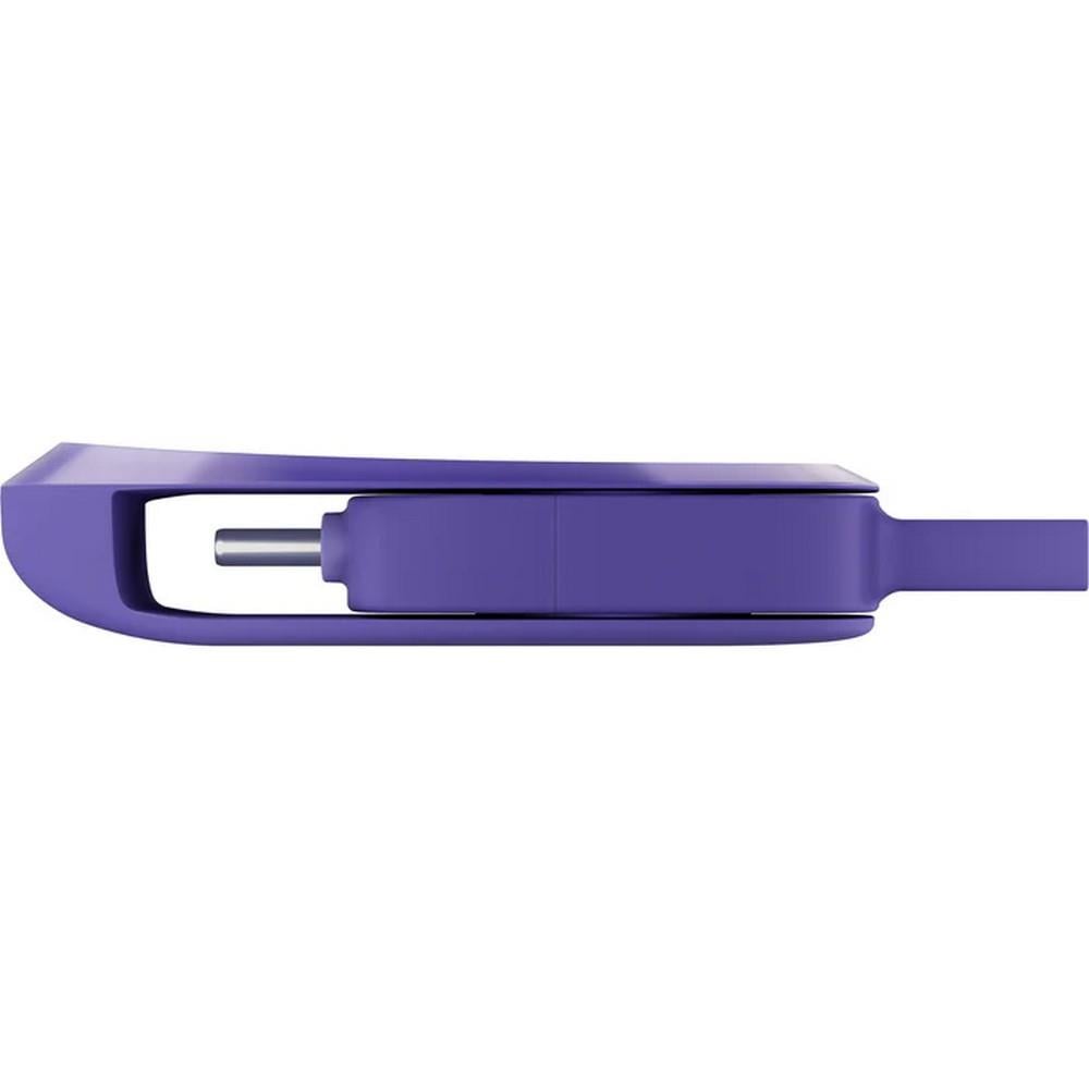 SanDisk 32GB Telefon Sürücüsü USB 3.2 Gen 1 Flash Sürücü (Purple Opulence) SDDDC6-032G-G46PO