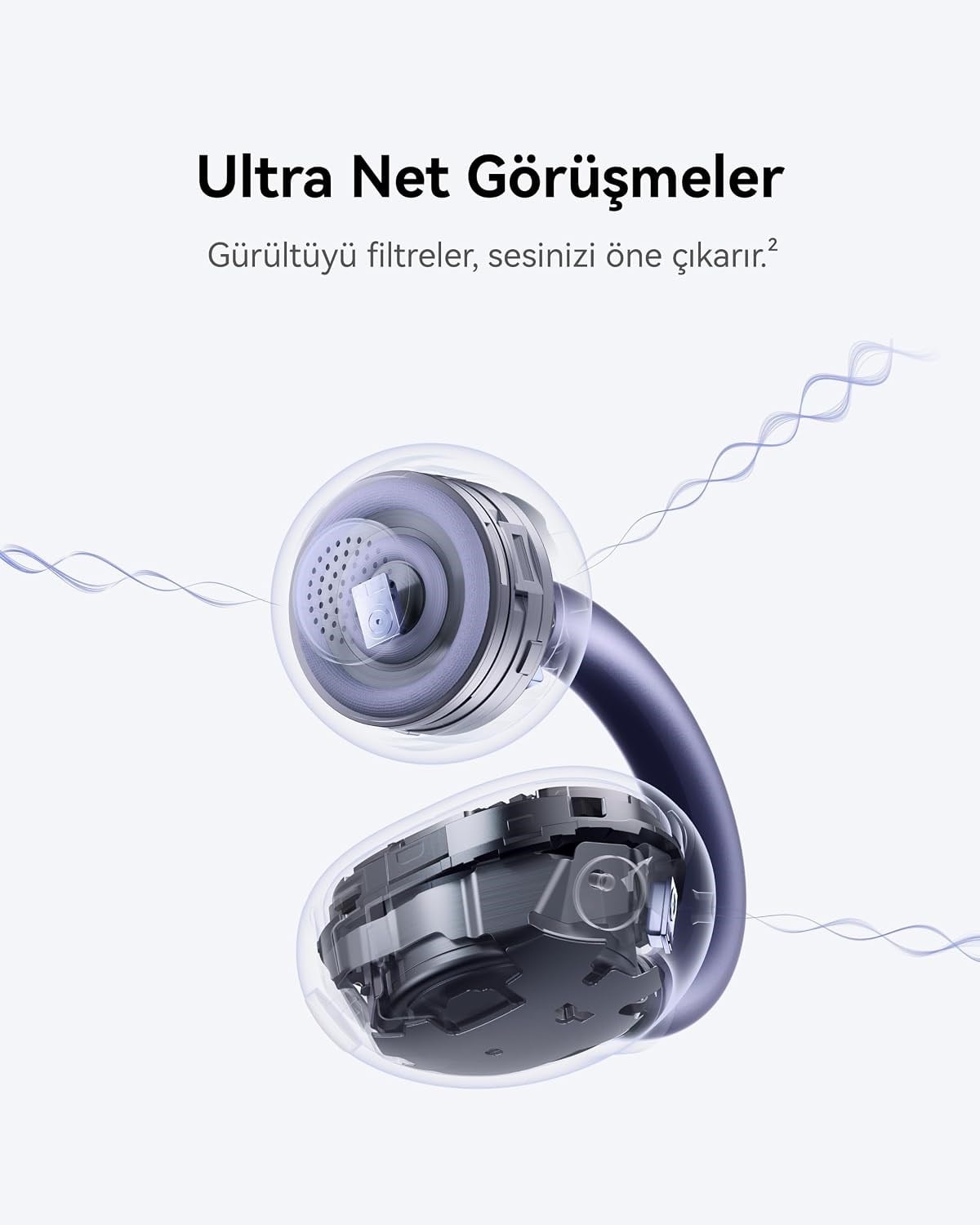 Huawei FreeClip 2 S Bluetooth Kulaklık, Gümüş