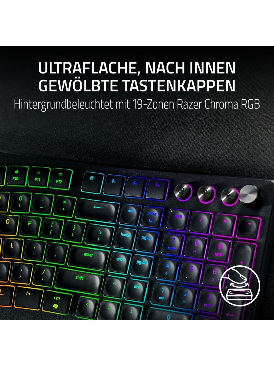 RAZER PRO TYPE ERGO KBS KLAVYE US RZ03-05440100-R3M1
