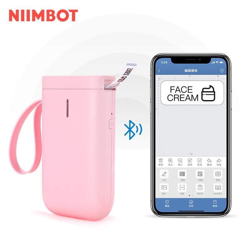 Niimbot D11 Pembe Termal Etiket Yazıcı