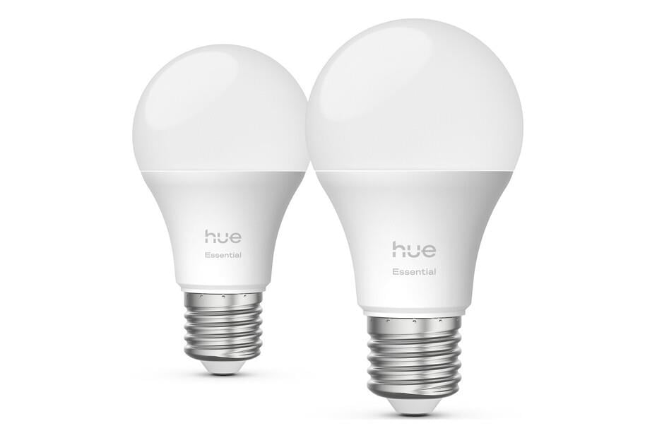 Philips Hue Essential 8W E27 806 Lumen Renkli Akıllı Ampul A60 (2'li Ekopaket)