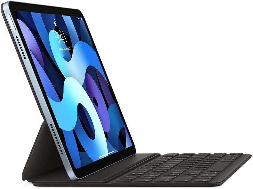 OUTApple Smart Keyboard Folio: 11 inç iPad Pro ve iPad Air (4. ve 5. nesil) için iPad klavyesi ve kılıfı, iki farklı görüntüleme açısı, ön ve arka koruma, Turkish Q-Keyboard
