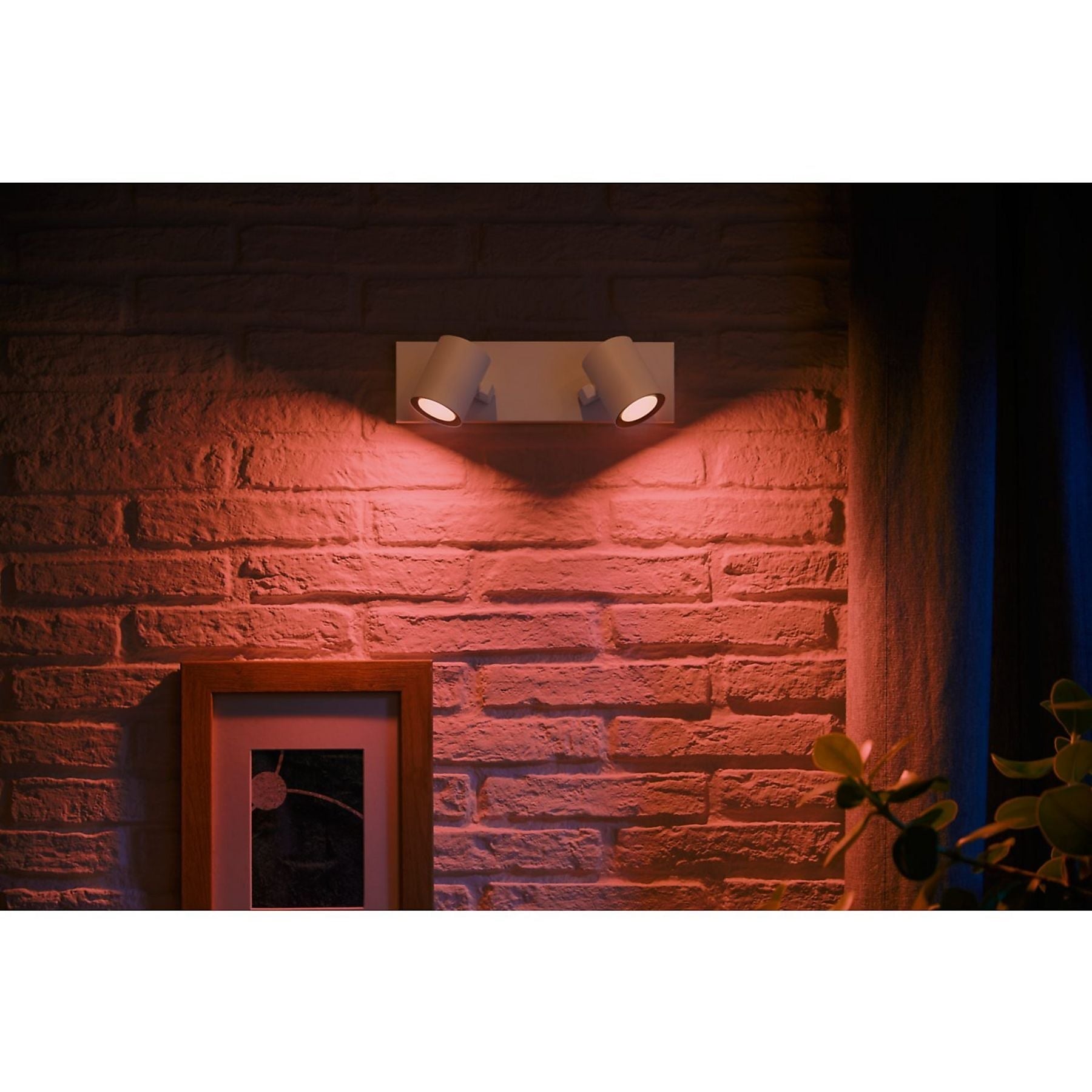 Philips Hue Argenta İkili Spot Lamba 2x4.2W (Beyaz)