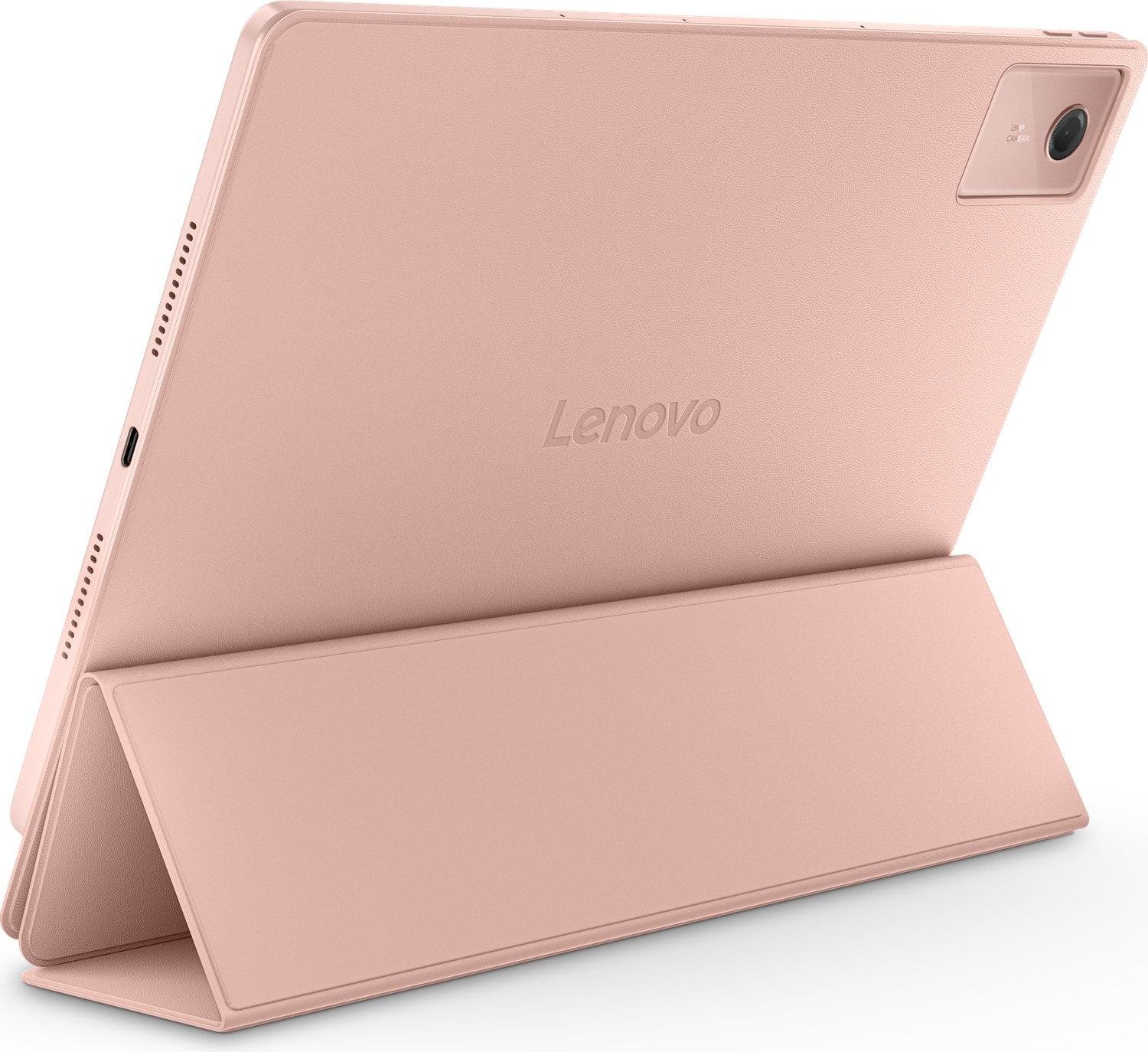 Lenovo Idea Tab Plus + Tab K12 (Zag7, Zagf, Zagg, Zagj - TB361FU, TB361ZU) Uyumlu Folio Case Tablet Kılıfı Sand Rose - ZG38C07433