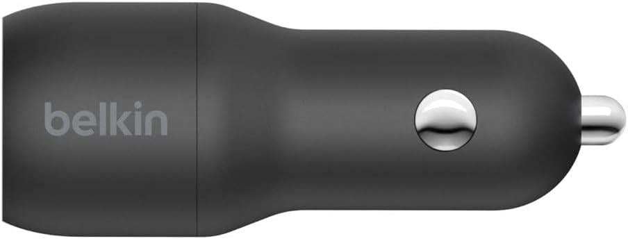 Belkin 24w Hızlı Araç Şarj Cihazı 2 Port Usb - Siyah Ccb001btbk 