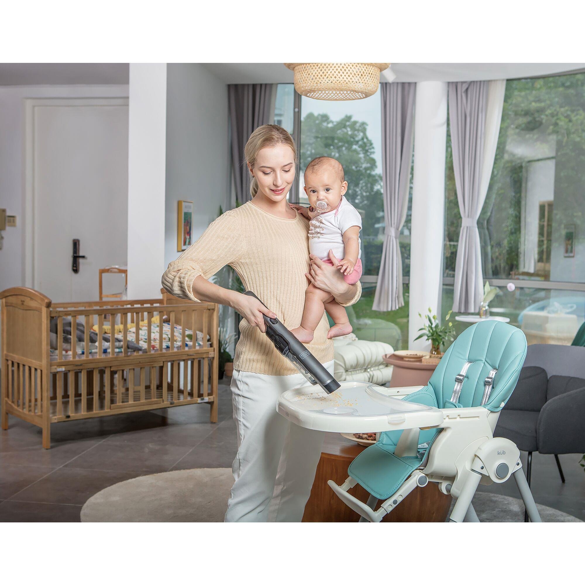Black&Decker 12V Aspirabrikol Şarjlı El Süpürgesi - DVC320B21-QW